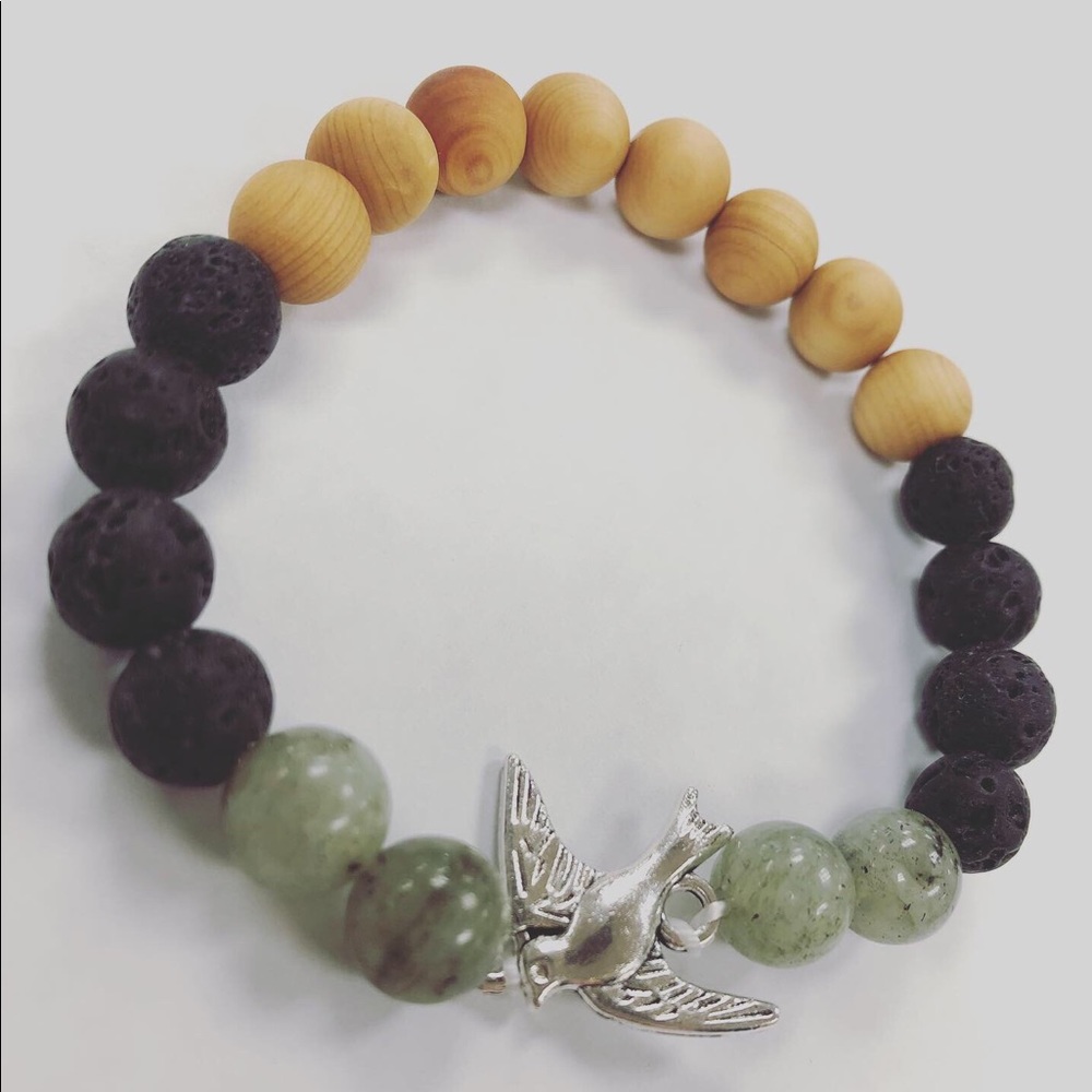 Semi precious gemstone bracelet